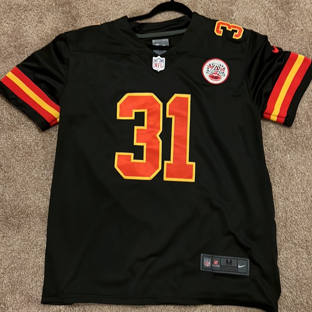 Chiefs Jersey throwback mens medium size Nike